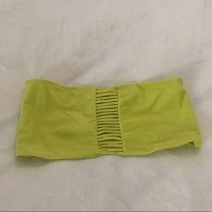 Mikoh lime green swim top